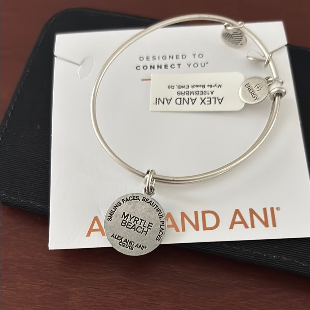 Alex and Ani Silver Myrtle Beach Bracelet - Picture 2 of 2